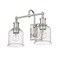Z-Lite Bryant 2 Light Vanity, Brushed Nickel And Clear Seedy 734-2V-BN - alternate 4